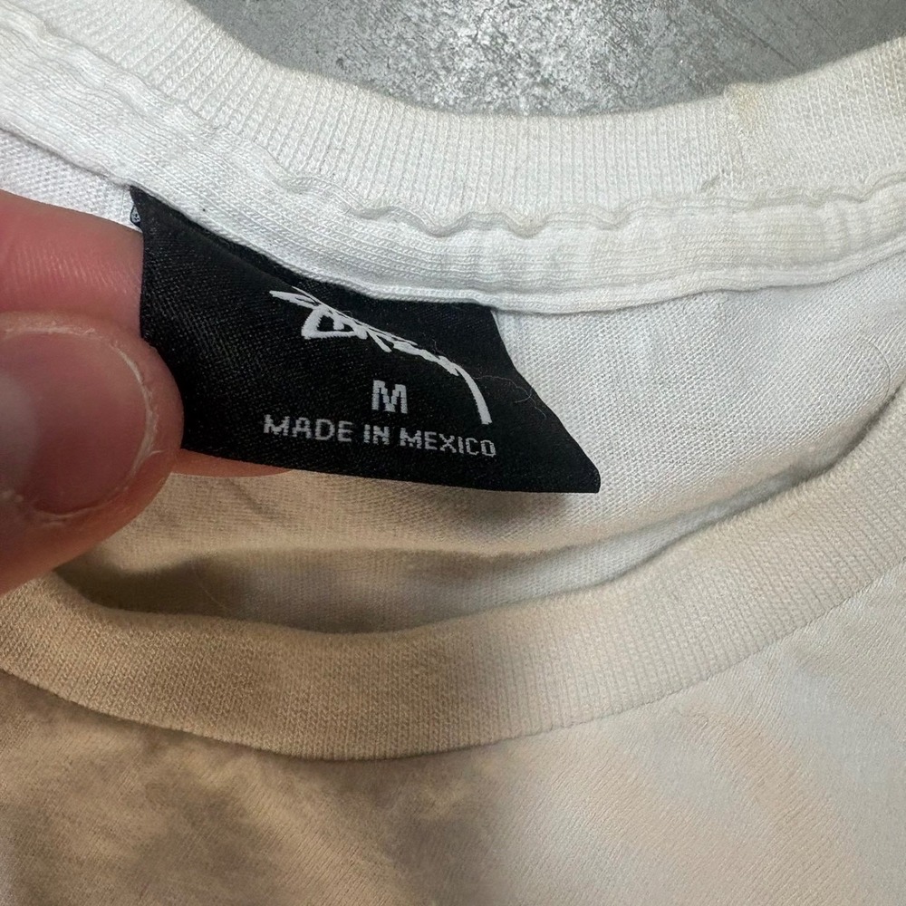 Vintage y2k White Stussy Skull Tee - Picture 2 of 2